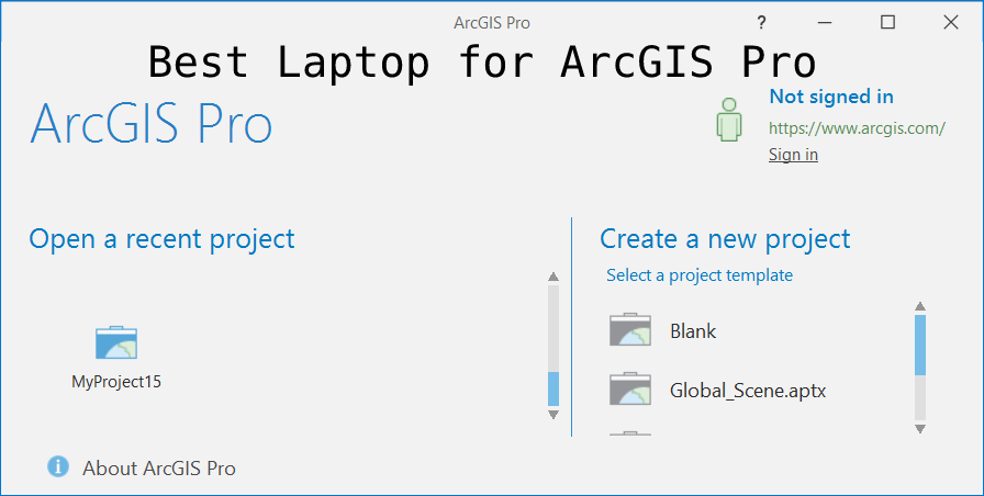 Best Laptop for ArcGIS Pro