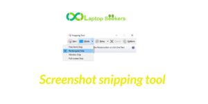 Screenshot snipping tool